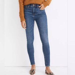 Madewell 10” high rise skinny, s 26, NWT